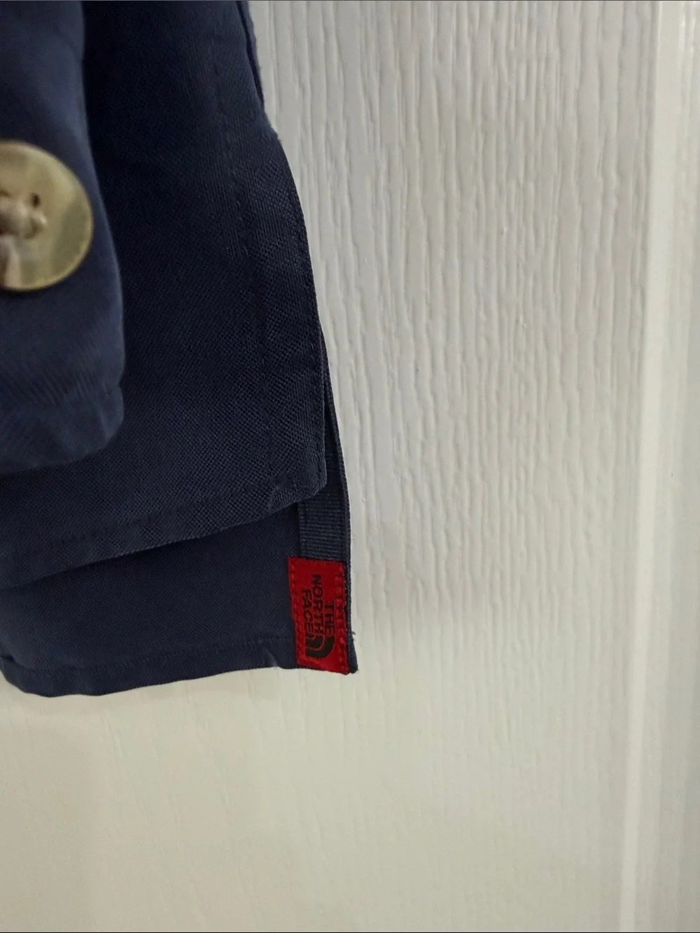 The North Face Men's Navy Blue Button-Up Shirt